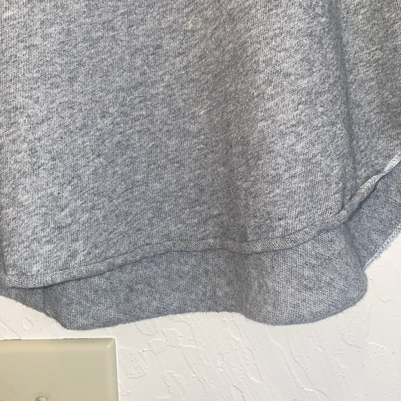 Free People We The Free top grey with lace detail size M - Picture 4 of 12